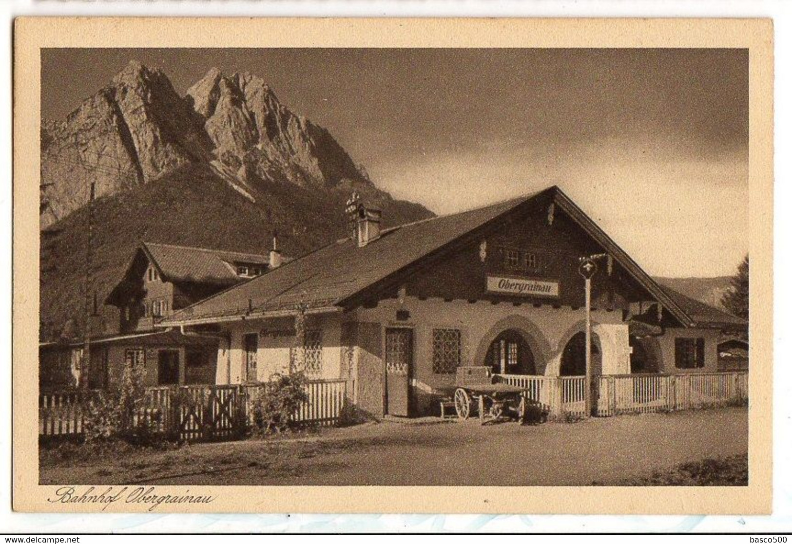 OBERGRAINAU - BAHNHOF - GARE - Zugspitze