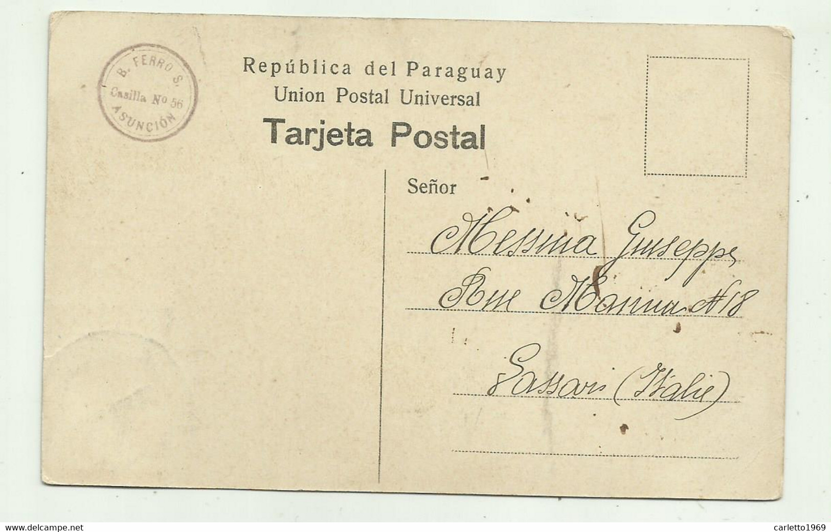 INDIOS LENGUAS, CHACO PARAGUAYO 1912  VIAGGIATA  FP - Paraguay