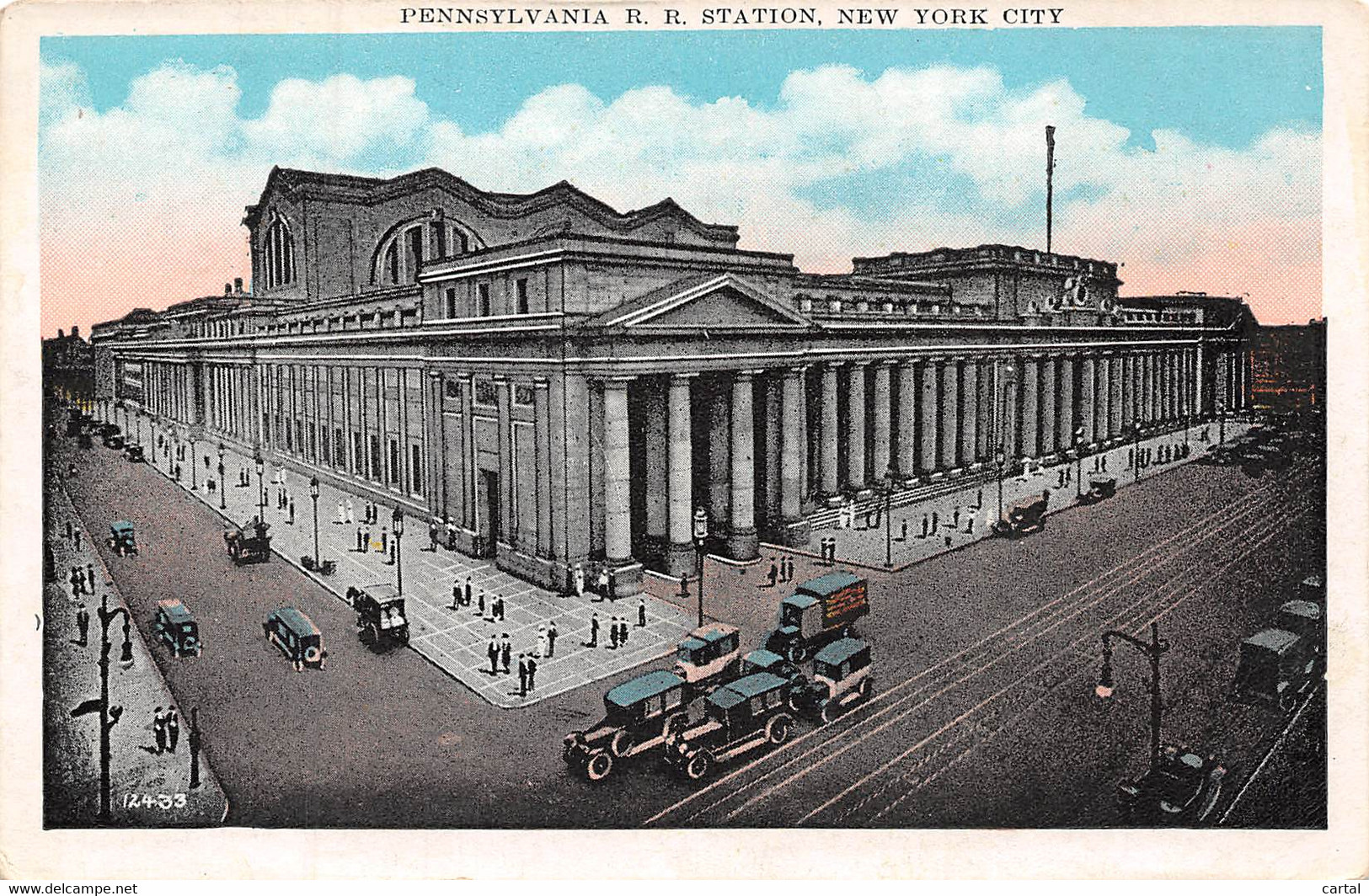 NEW YORK CITY - Pennsylvania R. R. Station - Transportmiddelen