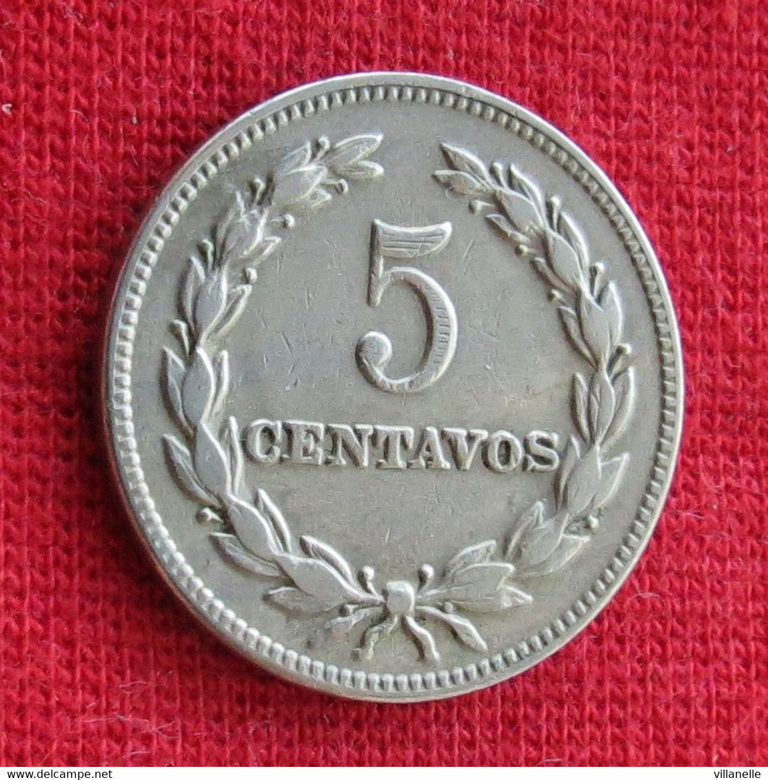 El Salvador 5 Centavos 1963 KM# 134 Lt 468 *VT - El Salvador