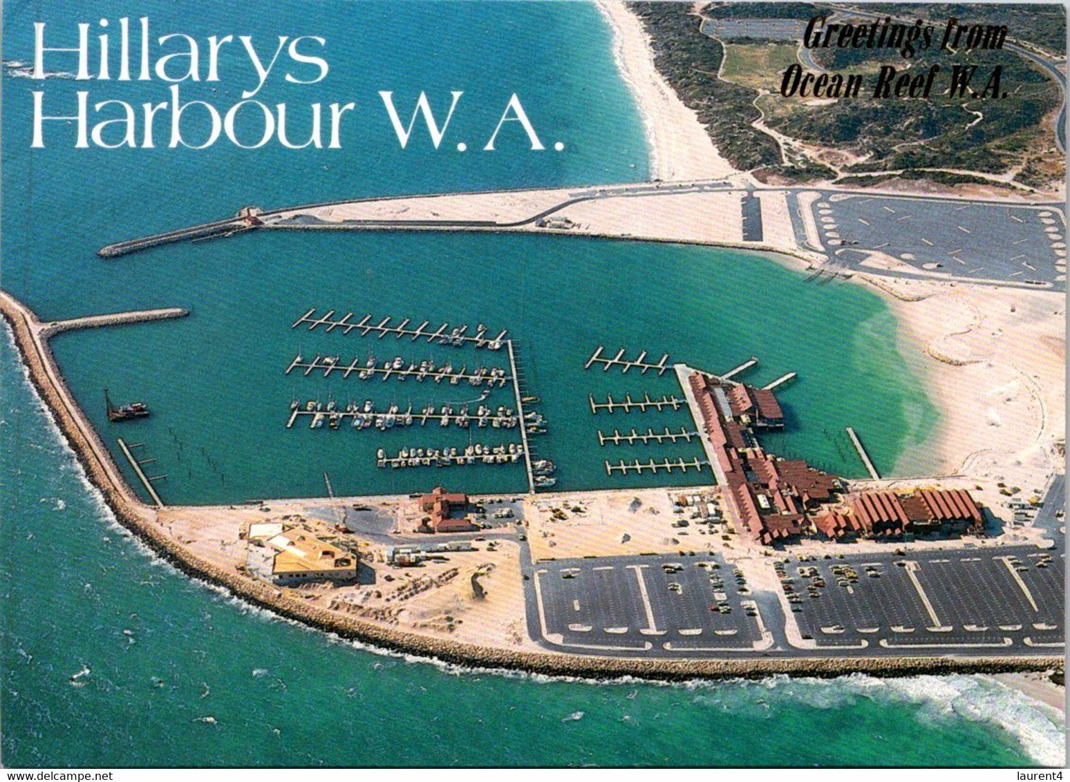 (2 J 57) (OZ) Australia -  WA - Ocean Reef - Hillary Harbour (near Sorrento) (posted With Cycling Stamp) - Altri & Non Classificati