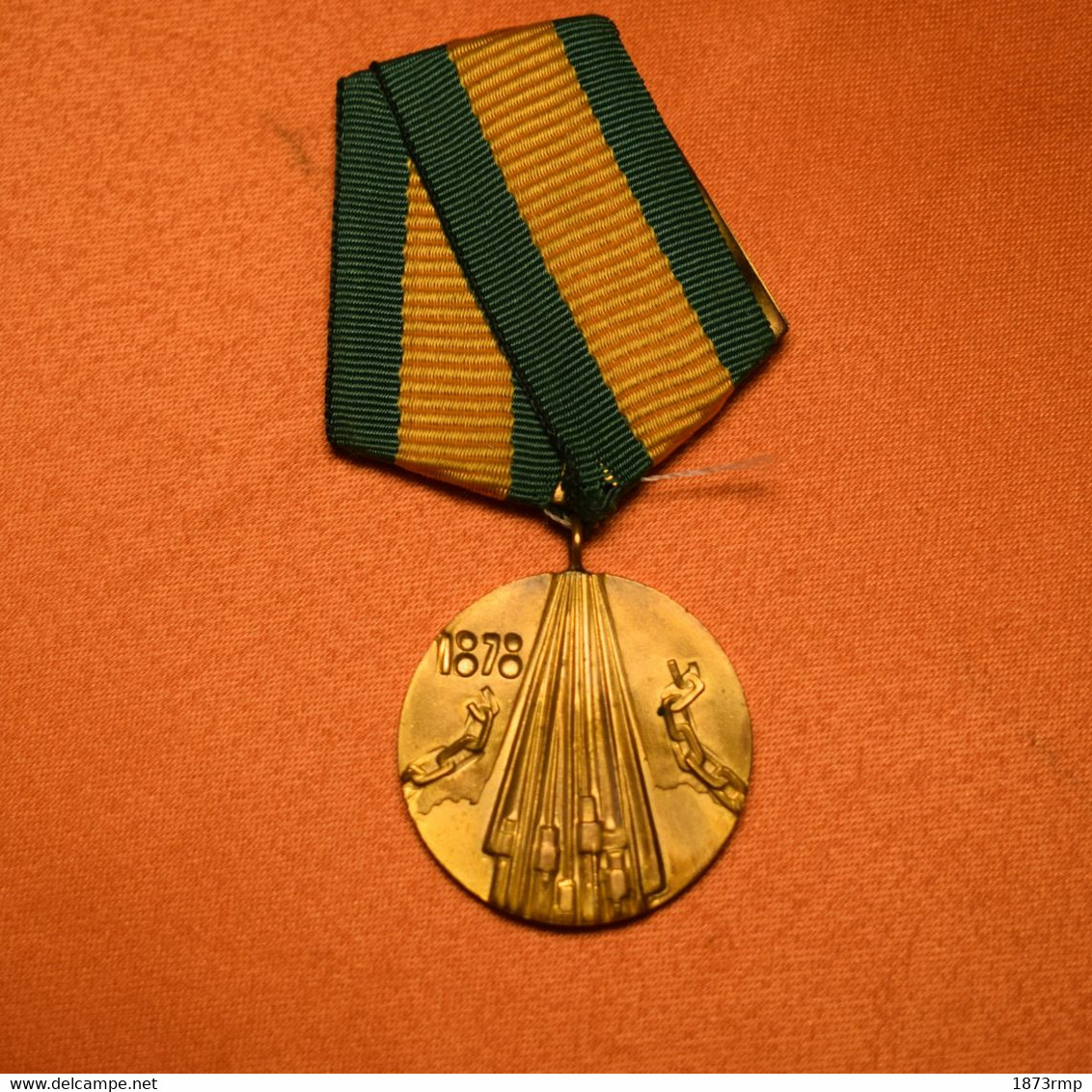 BULGARIE,100 ANS DE LA LIBÉRATION DES OTTOMANS, MÉDAILLE COMMÉMORATIVE - Sonstige & Ohne Zuordnung