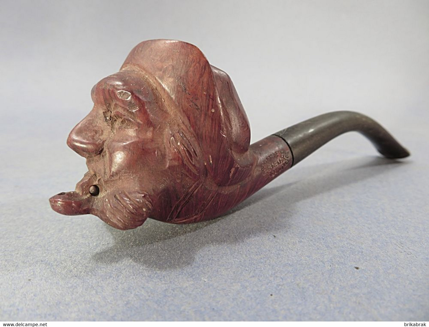 ° PIPE TETE MARIN FUMEUR DE PIPE EN BRUYERE @ Tabac Fumeur Sculpture Mer - Meerschaum Pipes