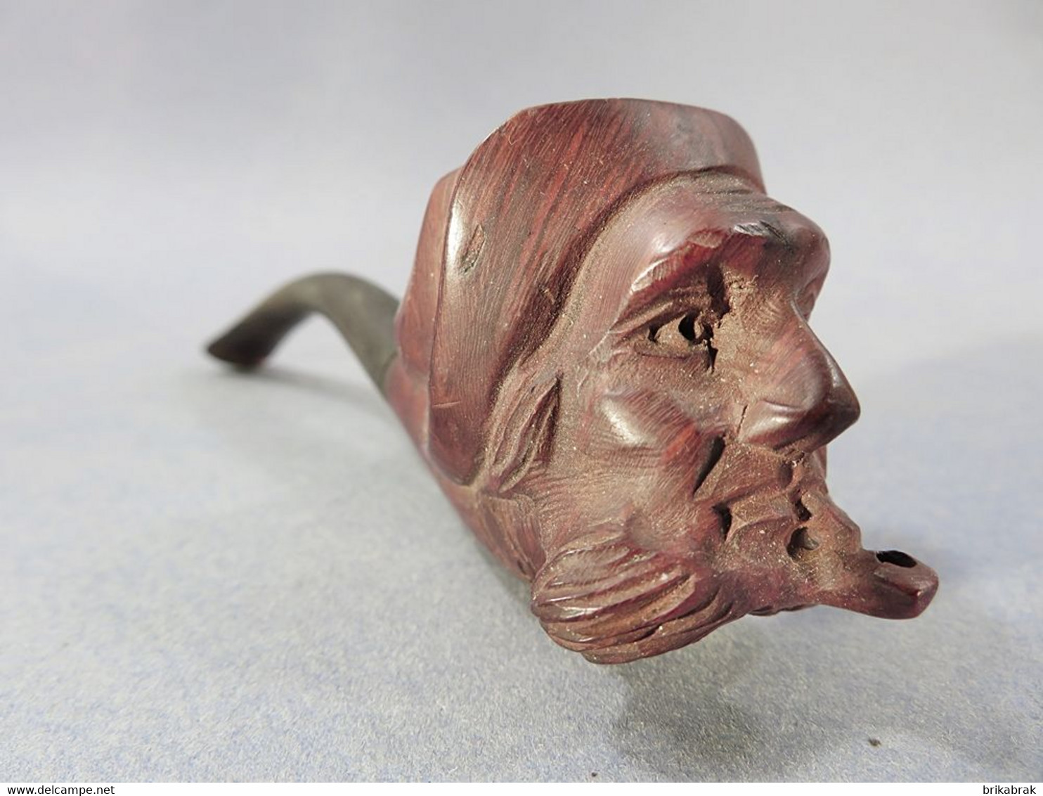 ° PIPE TETE MARIN FUMEUR DE PIPE EN BRUYERE @ Tabac Fumeur Sculpture Mer - Meerschaum Pipes