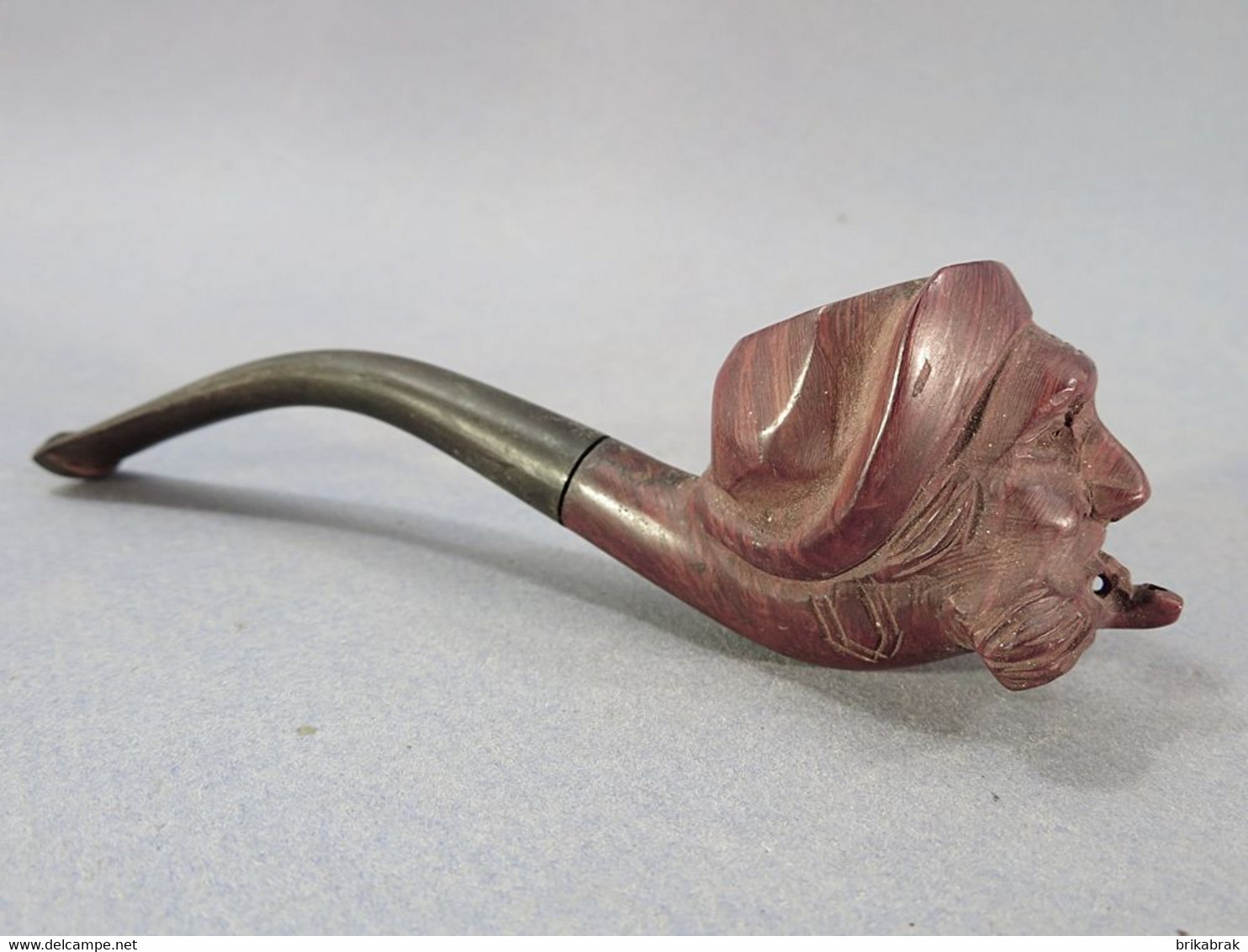 ° PIPE TETE MARIN FUMEUR DE PIPE EN BRUYERE @ Tabac Fumeur Sculpture Mer - Meerschaumpfeifen