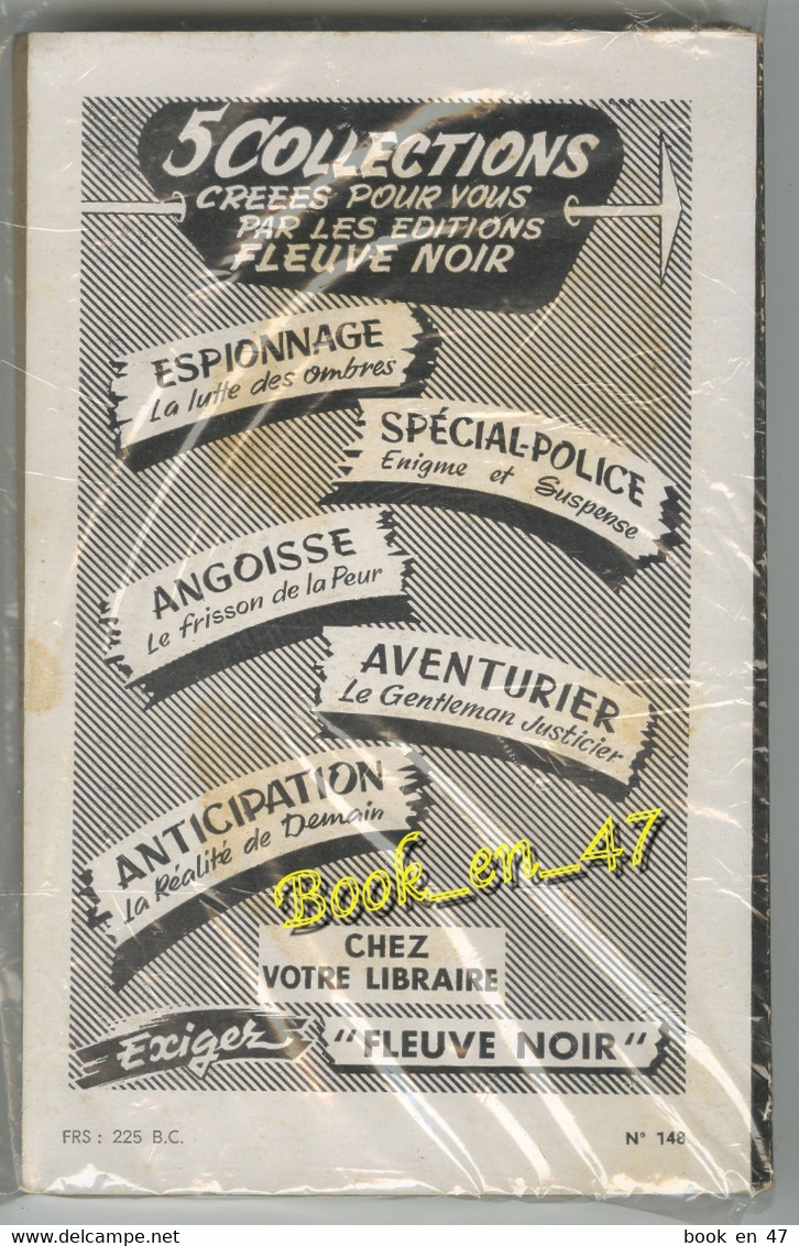 {81299} Serge Laforest , Fleuve Noir Espionnage N° 149 , EO 1958 ; Périmètre Interdit ; M. Gourdon   " En Baisse " - Fleuve Noir