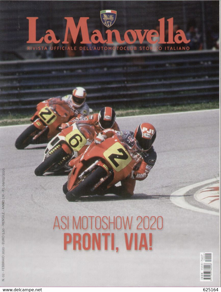 Magazine LA MANOVELLA  2020 No 2 Febbraio ASI Auto Moto Storiche - Motori