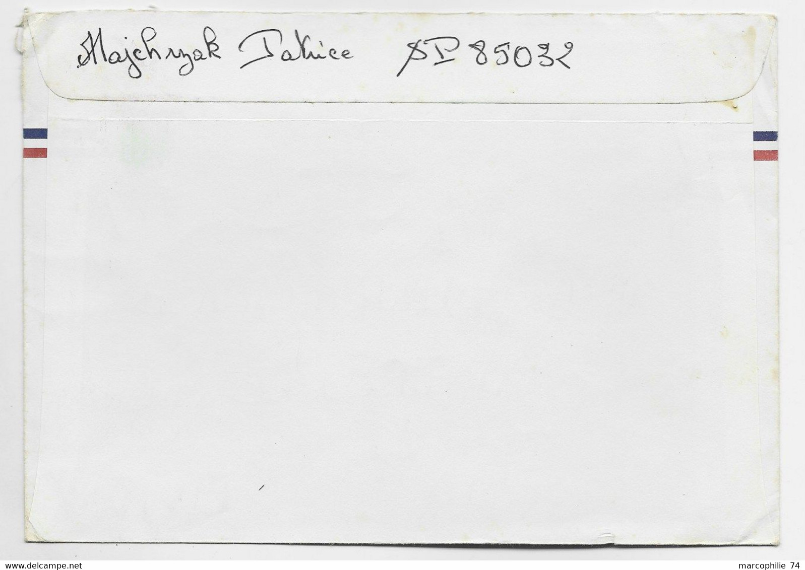 AFARS ET ISSAS  SINGE LETTRE COVER AVION DJIBOUTI 1974 - Briefe U. Dokumente