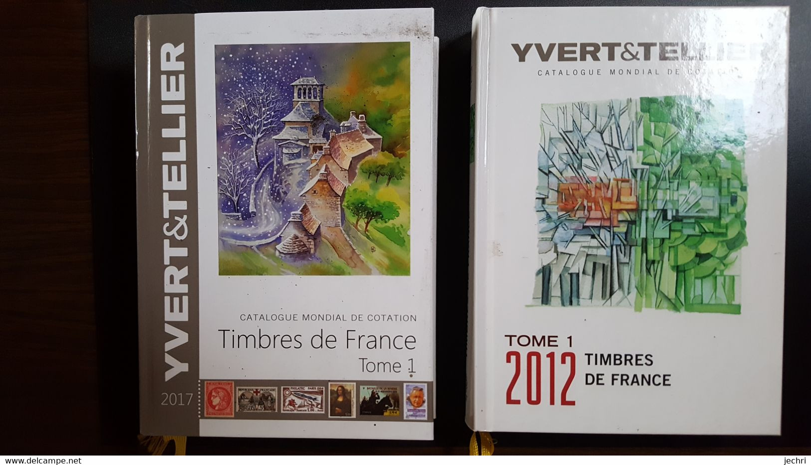 2 Catalogues  Yvert Et Tellier France 2012 Et 2017  Bon Etat - Frankrijk