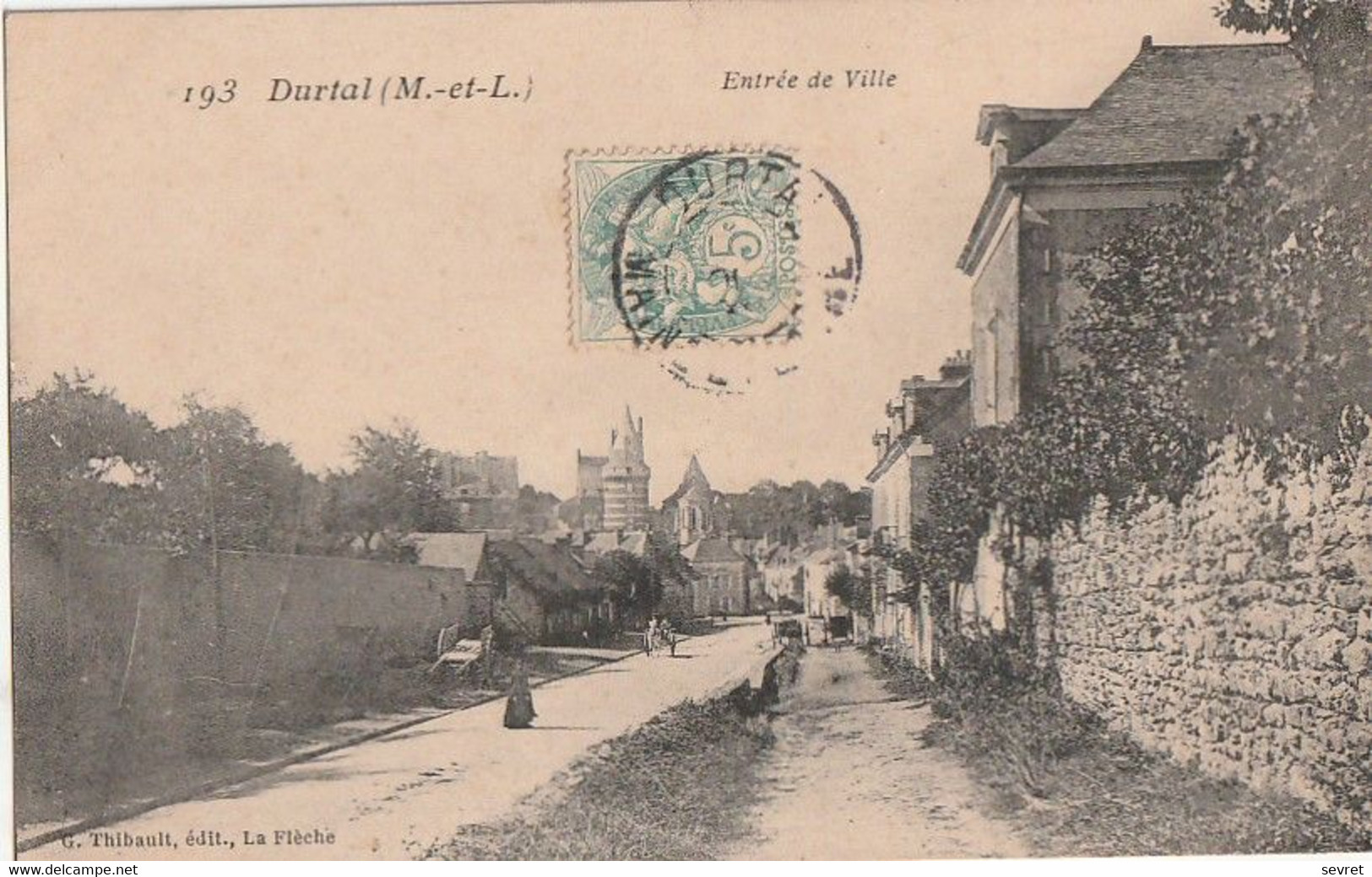 DURTAL. - Entrée De Ville - Durtal