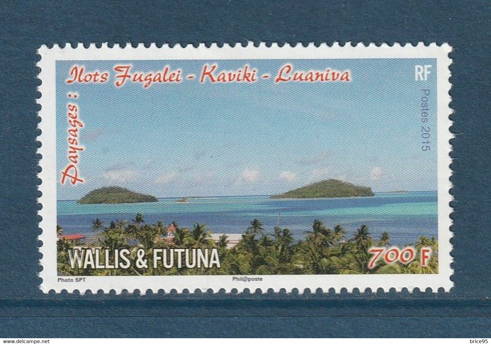 ⭐ Wallis Et Futuna - YT N° 845 ** - Neuf Sans Charnière - 2015 ⭐ - Unused Stamps