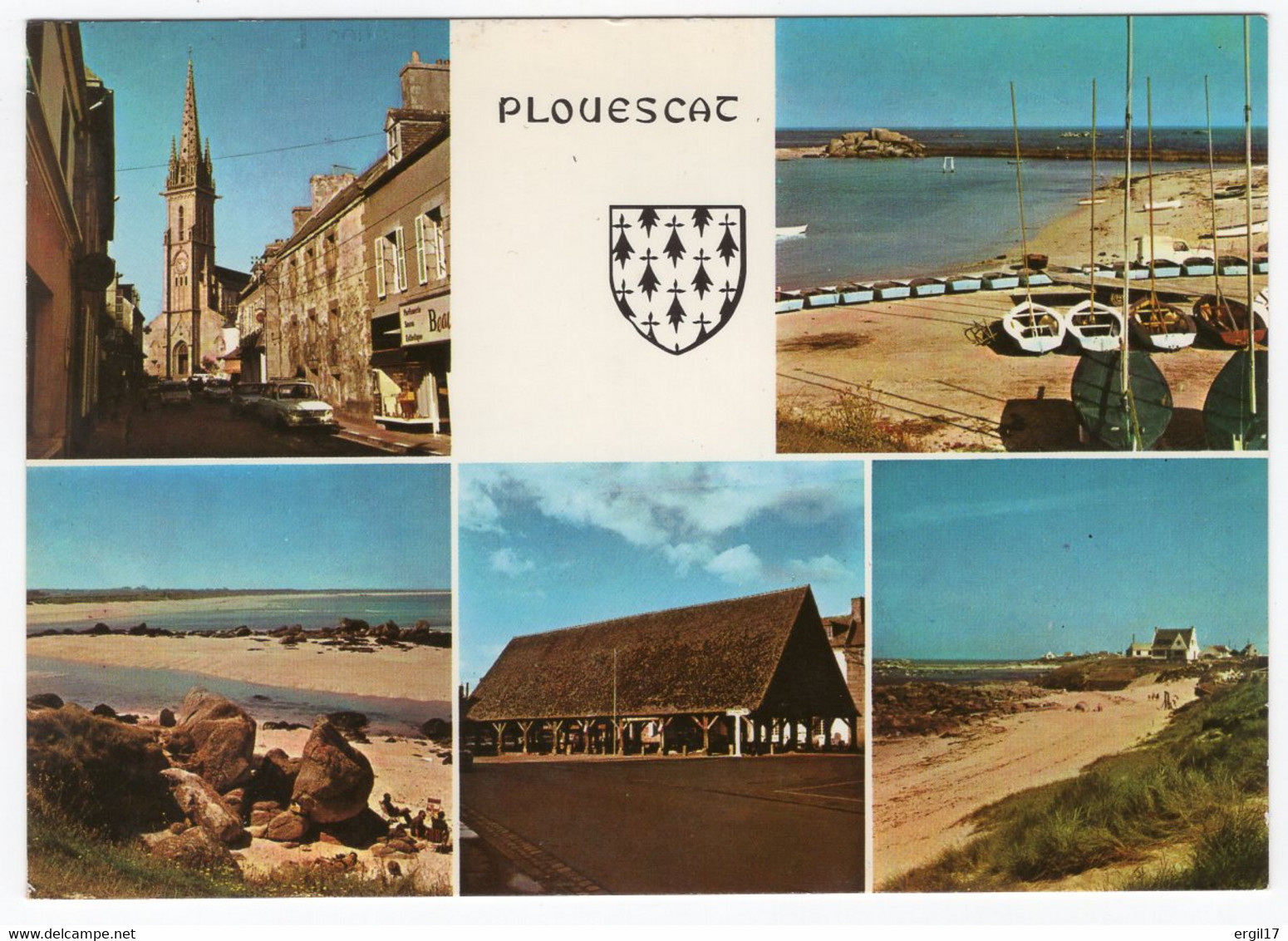 29430 PLOUESCAT - Plages, Vieilles Halles, Centre Nautique - Plouescat