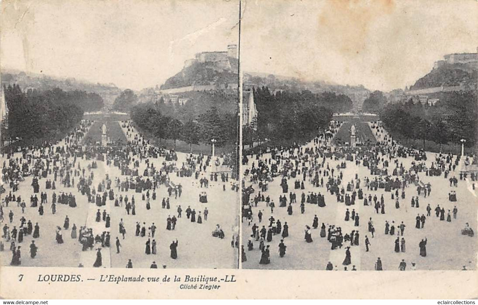 Cartes stéréos.   16  Cartes   Gavarnie. Lourdes. Cauterets     (voir scan)