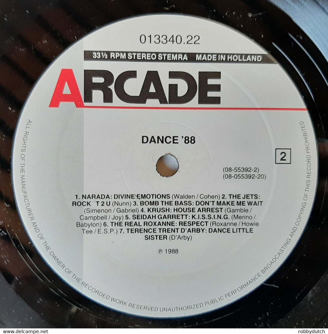 * 2LP *  DANCE 88 - VARIOUS ARTISTS - Dance, Techno & House