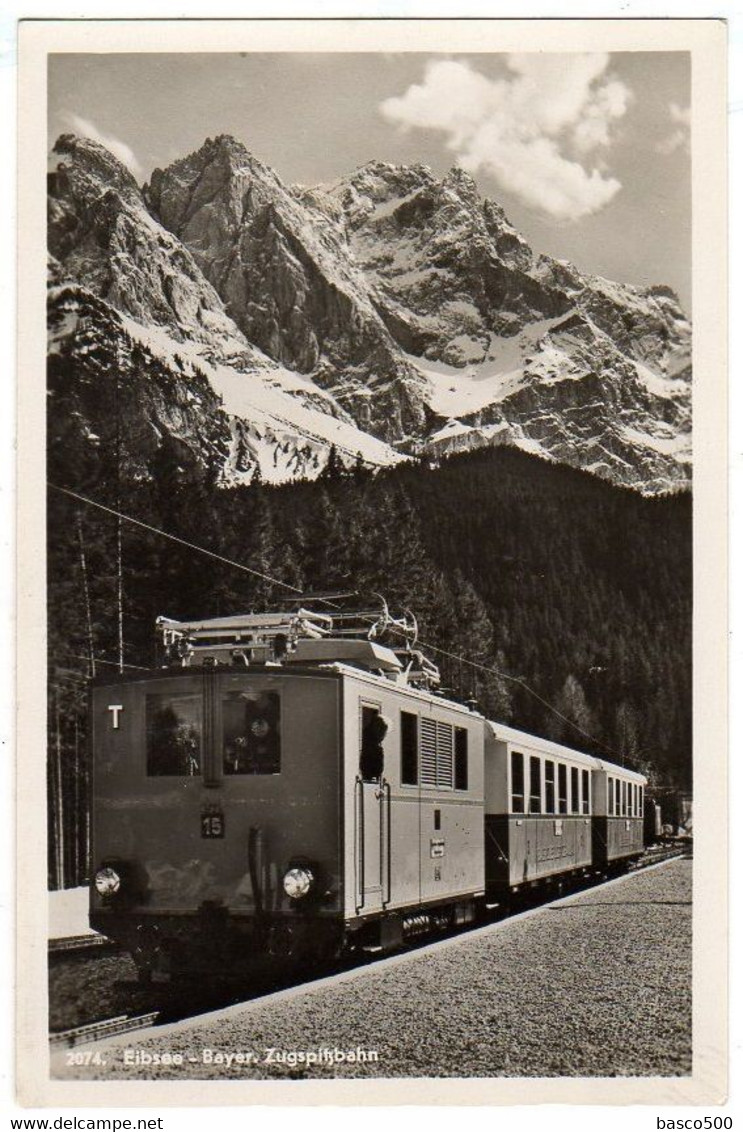 BAYER EIBSEE - 3 Cartes ZUGSPITZBAHN Chemin De Fer De ZUGSPITZE - Zugspitze