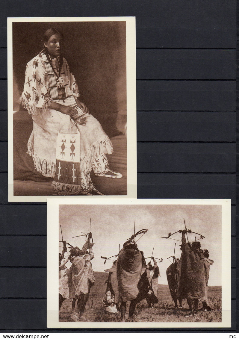 USA - Lot De 16 Cartes - " The North American Indian " - Edward S. Curtis - Taschen - Autres & Non Classés