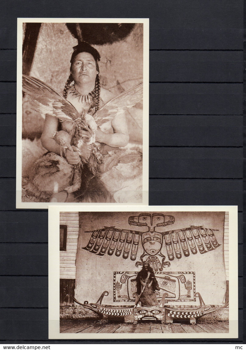 USA - Lot De 16 Cartes - " The North American Indian " - Edward S. Curtis - Taschen - Sonstige & Ohne Zuordnung