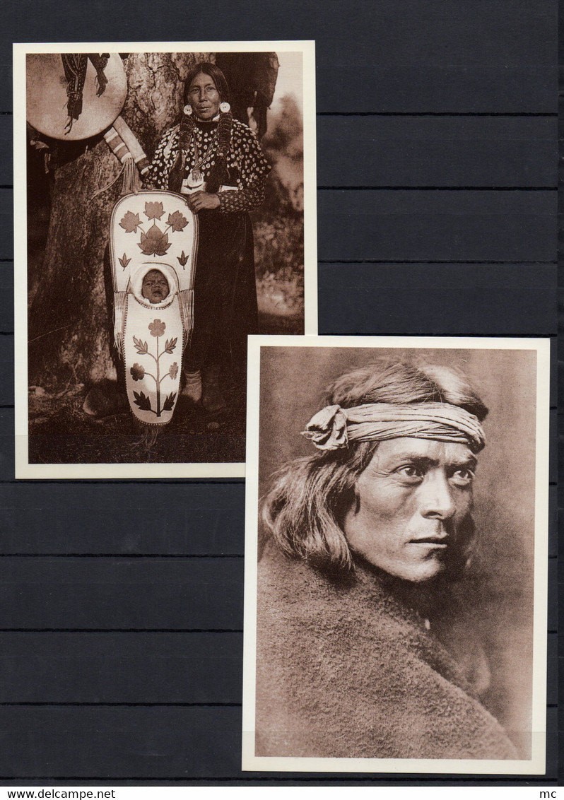 USA - Lot De 16 Cartes - " The North American Indian " - Edward S. Curtis - Taschen - Altri & Non Classificati