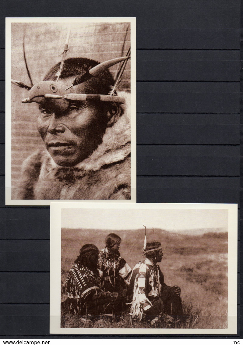 USA - Lot de 16 cartes - " The North American Indian " - Edward S. Curtis - Taschen