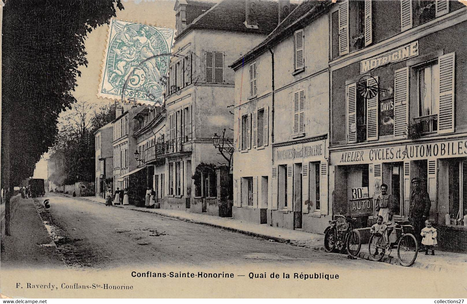 78-CONFLANS-SAINTE-HONORINE- QUAI DE LA REPUBLIQUE - Conflans Saint Honorine
