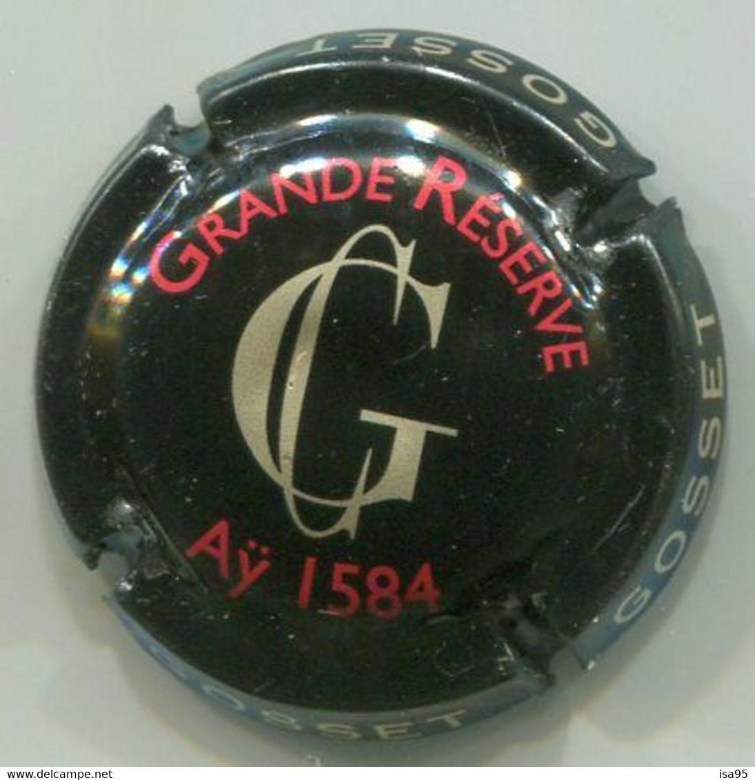CAPSULE-CHAMPAGNE GOSSET N°40 Grande Réserve - Gosset