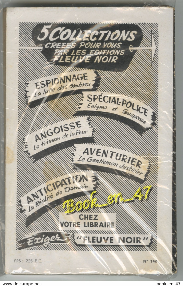 {81317} Claude Rank , Fleuve Noir Espionnage N° 150 , EO 1958 ; Sirènes Hurlantes ; M. Gourdon  " En Baisse " - Fleuve Noir