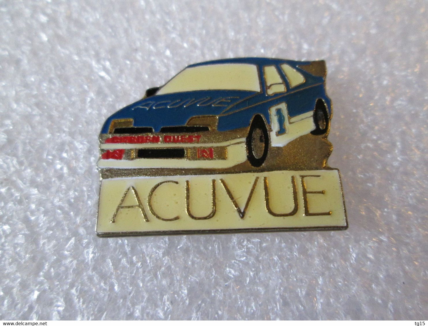 PIN'S    CITROËN BX  RALLYCROSS  JEAN LUC PAILLER   ACUVUE  CITROËN OUEST - Citroën