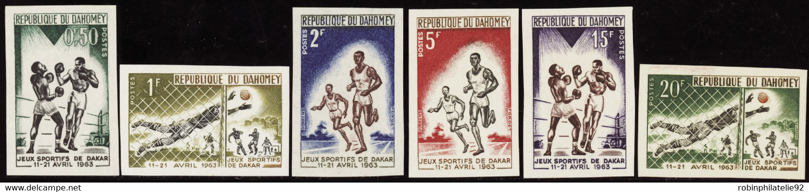 Dahomey Non Dentelés N°192 /197 Jeux Sportifs 6 Valeurs  Qualité:** - Andere & Zonder Classificatie