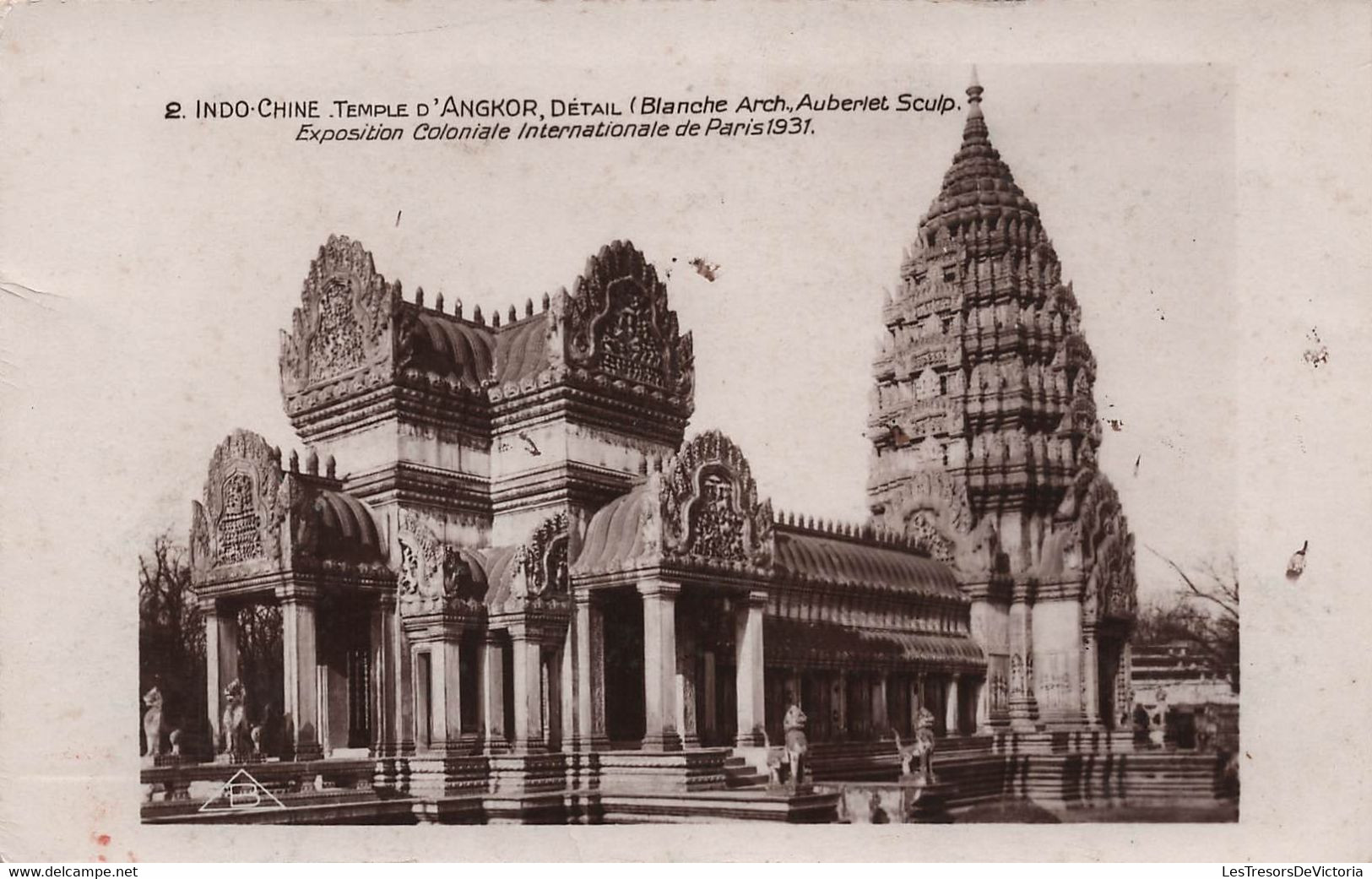 CPA - Exposition Coloniale Internationale De 1931 - Indo Chine - Temple D'Angkor - Expositions