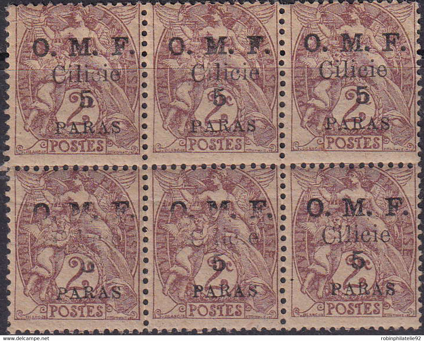 Cilicie  N°89 Surcharge Partielle  1ex Sans" Cilicie" Qualité:** - Unused Stamps