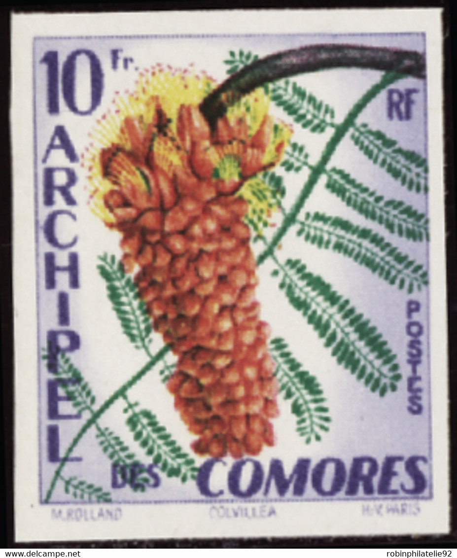 Comores Non Dentelés N°16 10f Colvillea Qualité:** - Andere & Zonder Classificatie