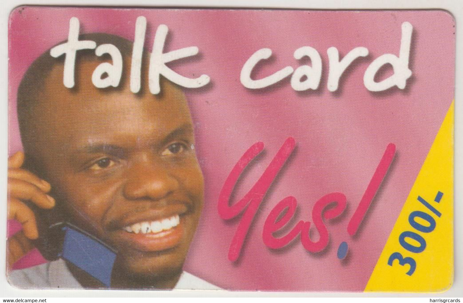 KENYA - Talk Card Yes! , Kencell Refill Card , Expiry Date:31/12/2002, 300 Sh ,used - Kenia