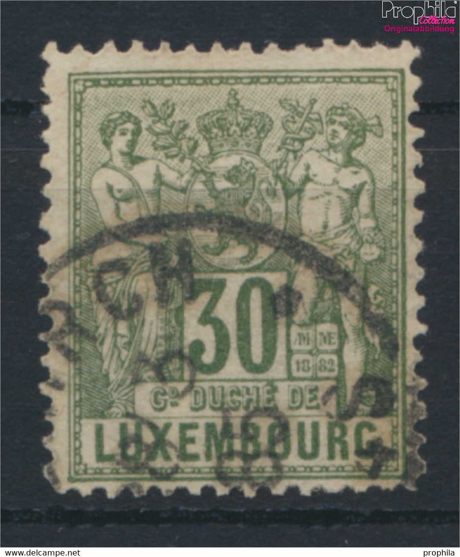 Luxemburg 53B Gestempelt 1882 Alegorie (9829573 - 1882 Allegorie