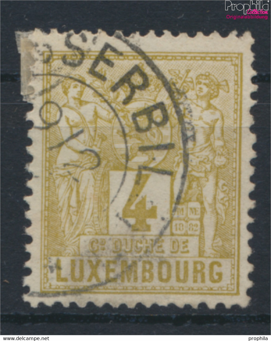 Luxemburg 47B Gestempelt 1882 Allegorie (9829562 - 1882 Allegory