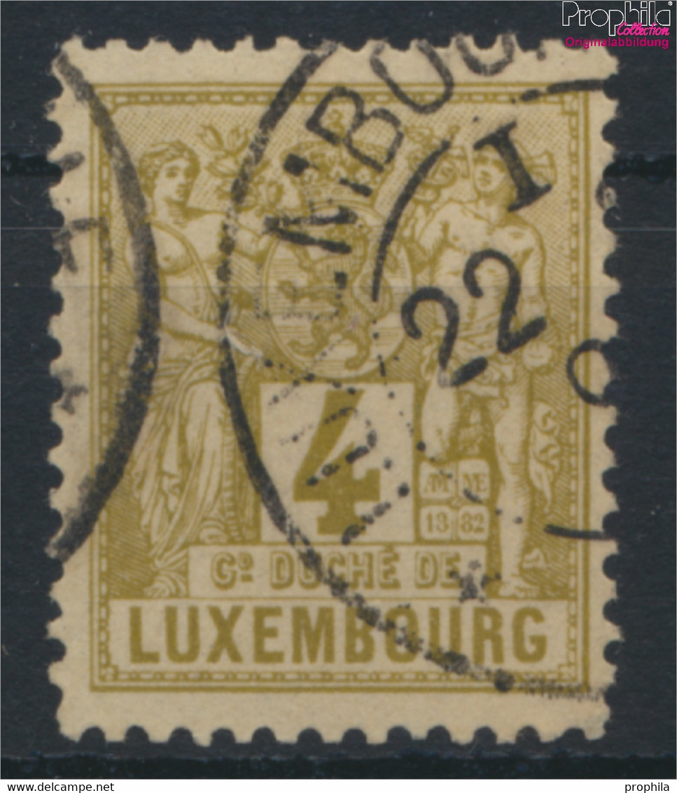Luxemburg 47D Gestempelt 1882 Allegorie (9829560 - 1882 Allegory