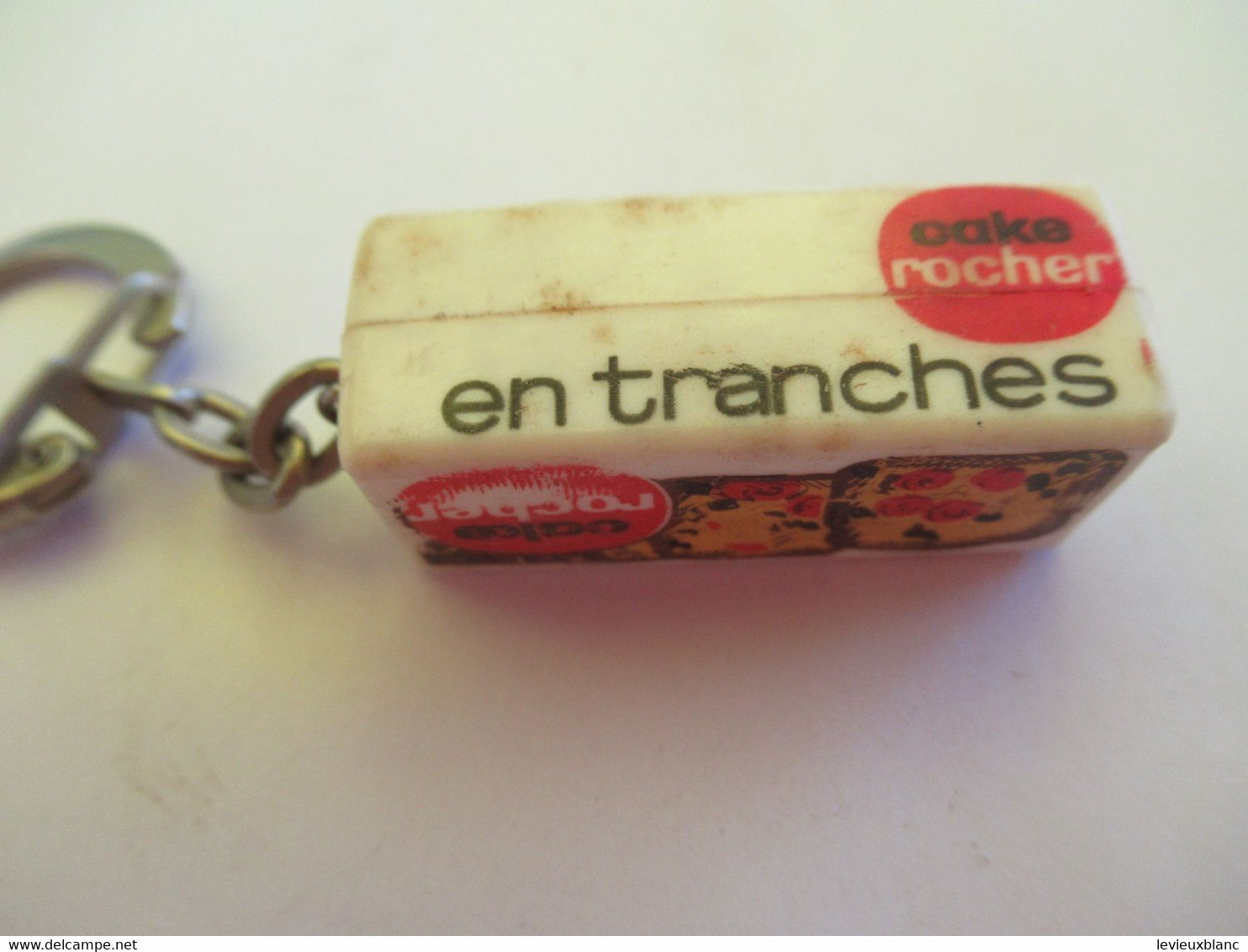 Porte-Clés Publicitaire Ancien/Biscuiterie/ CAKE En Tranches ROCHER /Vers 1960-1970    POC534 - Sleutelhangers