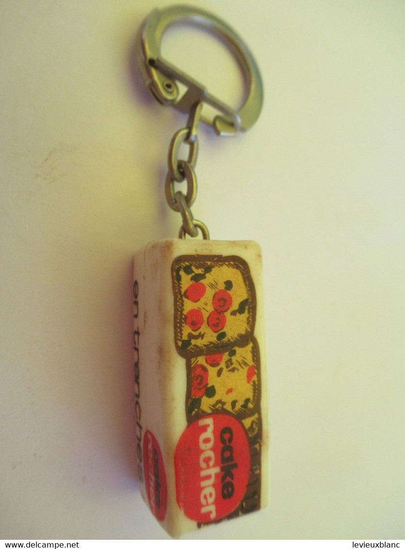 Porte-Clés Publicitaire Ancien/Biscuiterie/ CAKE En Tranches ROCHER /Vers 1960-1970    POC534 - Porte-clefs