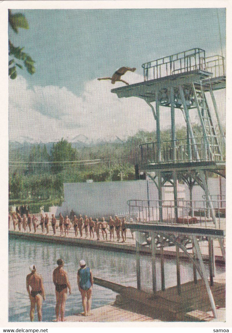 Kazakhstan CP Alma-Ata Almaty Water Sports Station In The Park Natation Plongeon - Kazakistan