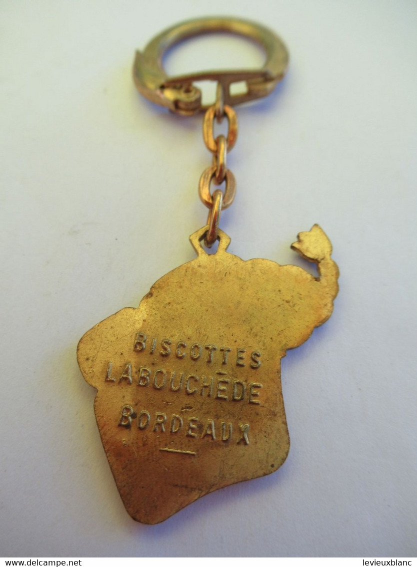 Porte-Clés Publicitaire Ancien/Biscottes   /La Bouchéde  / BORDEAUX /Vers 1960-1970    POC542 - Schlüsselanhänger