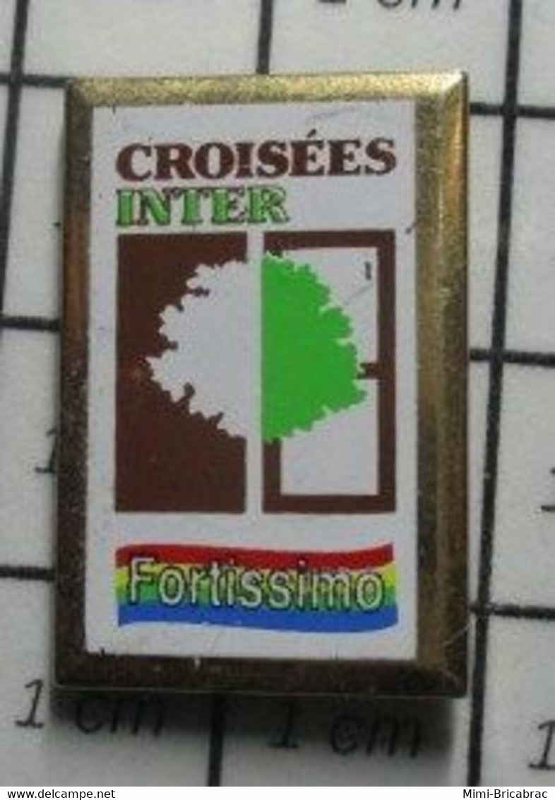 2022 Pin's Pins / Beau Et Rare / THEME : MARQUES / FENETRES CROISEES INTER FORTISSIMO - Bière