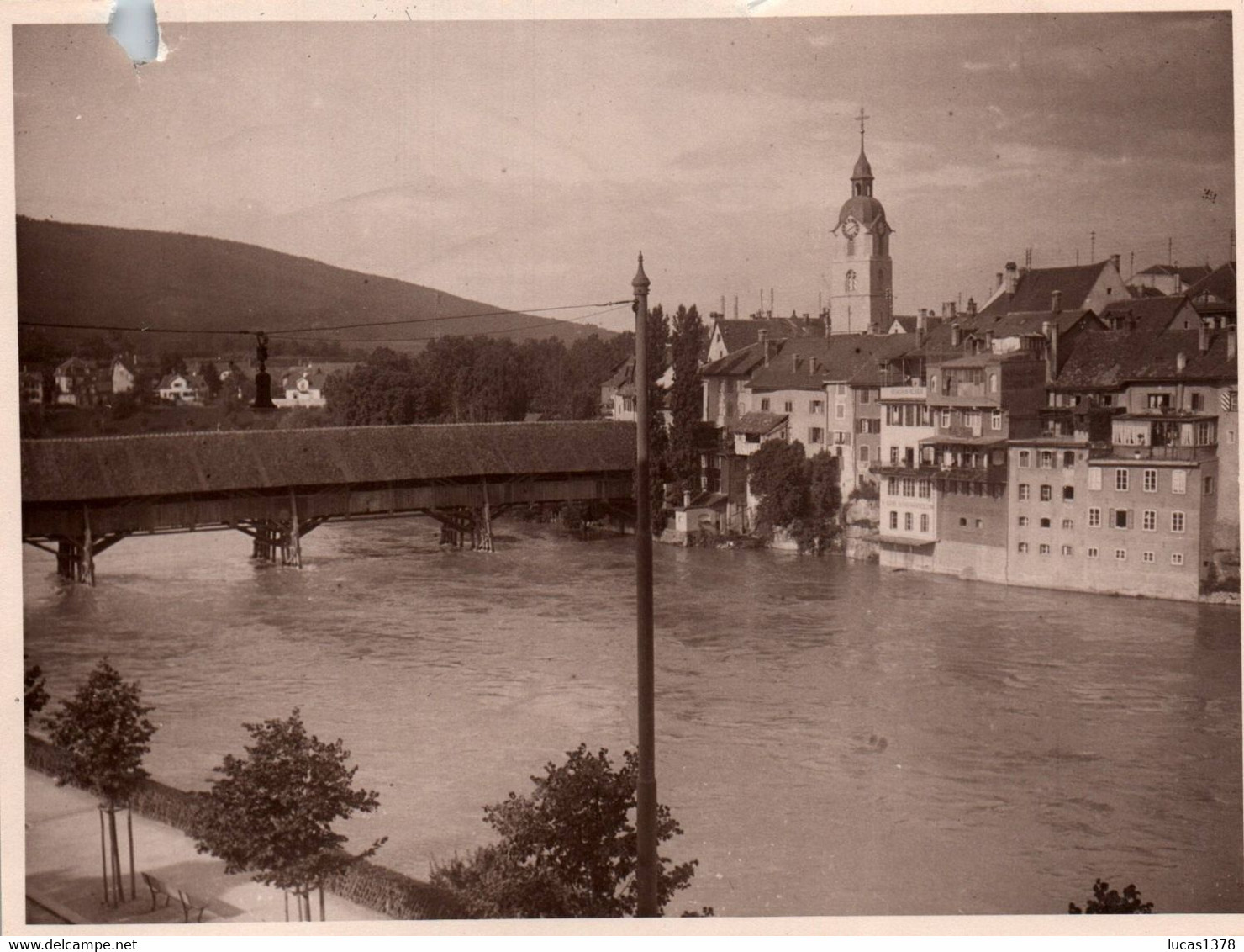 SUISSE / TRES BELLE ET GRANDE PHOTO ORIGINALE / OLTEN 1930 - Olten