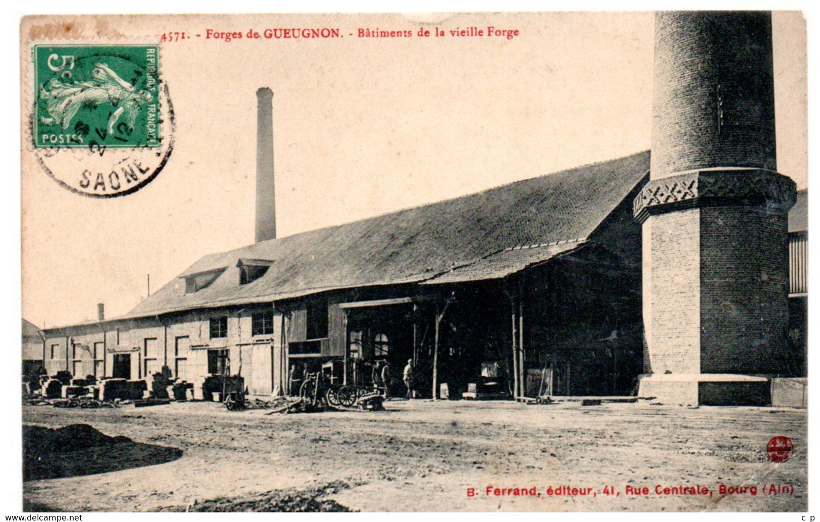 Gueugnon -  Forges - Batiments De La Vieille Forge    - CPA°Gk - Gueugnon