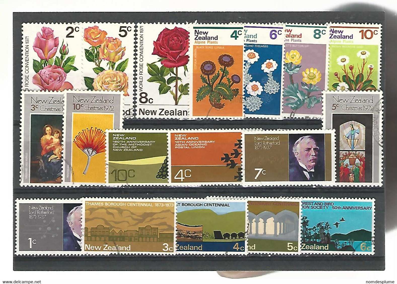 56120 ) Collection New Zealand  Postmark - Collezioni & Lotti