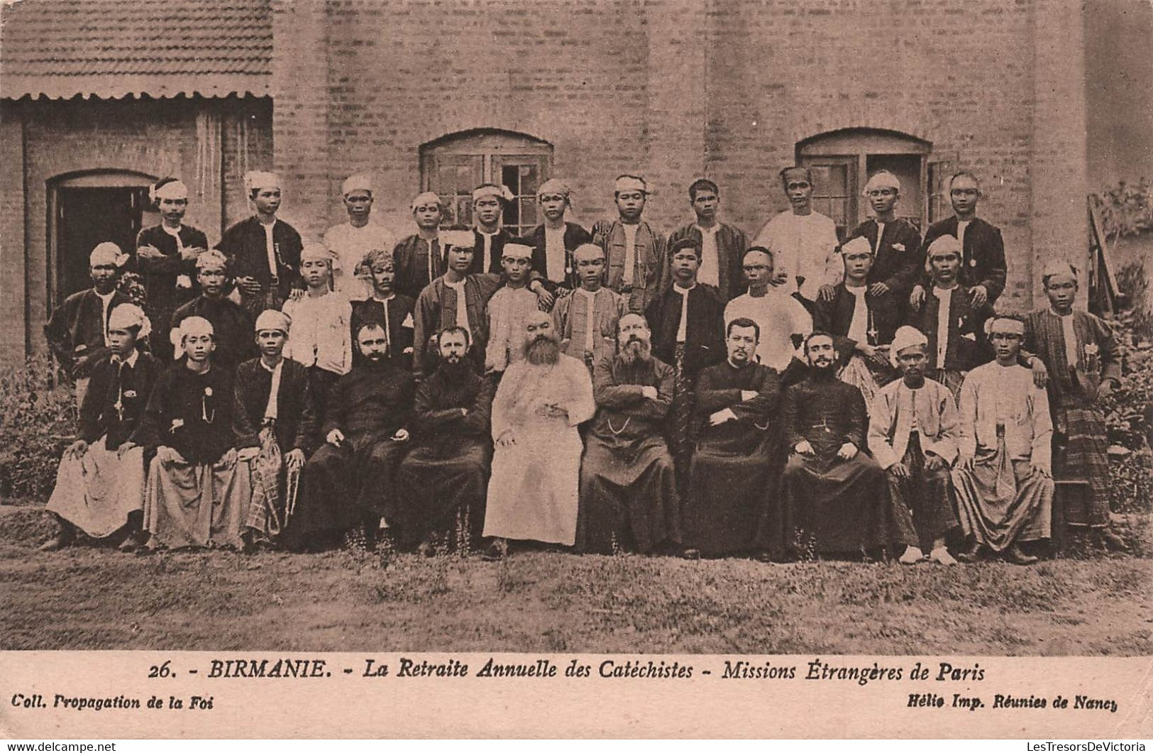 CPA BIRMANIE- La Retraite Annuelle Des Catéchistes - Collection Propagation De La Foi - - Myanmar (Burma)
