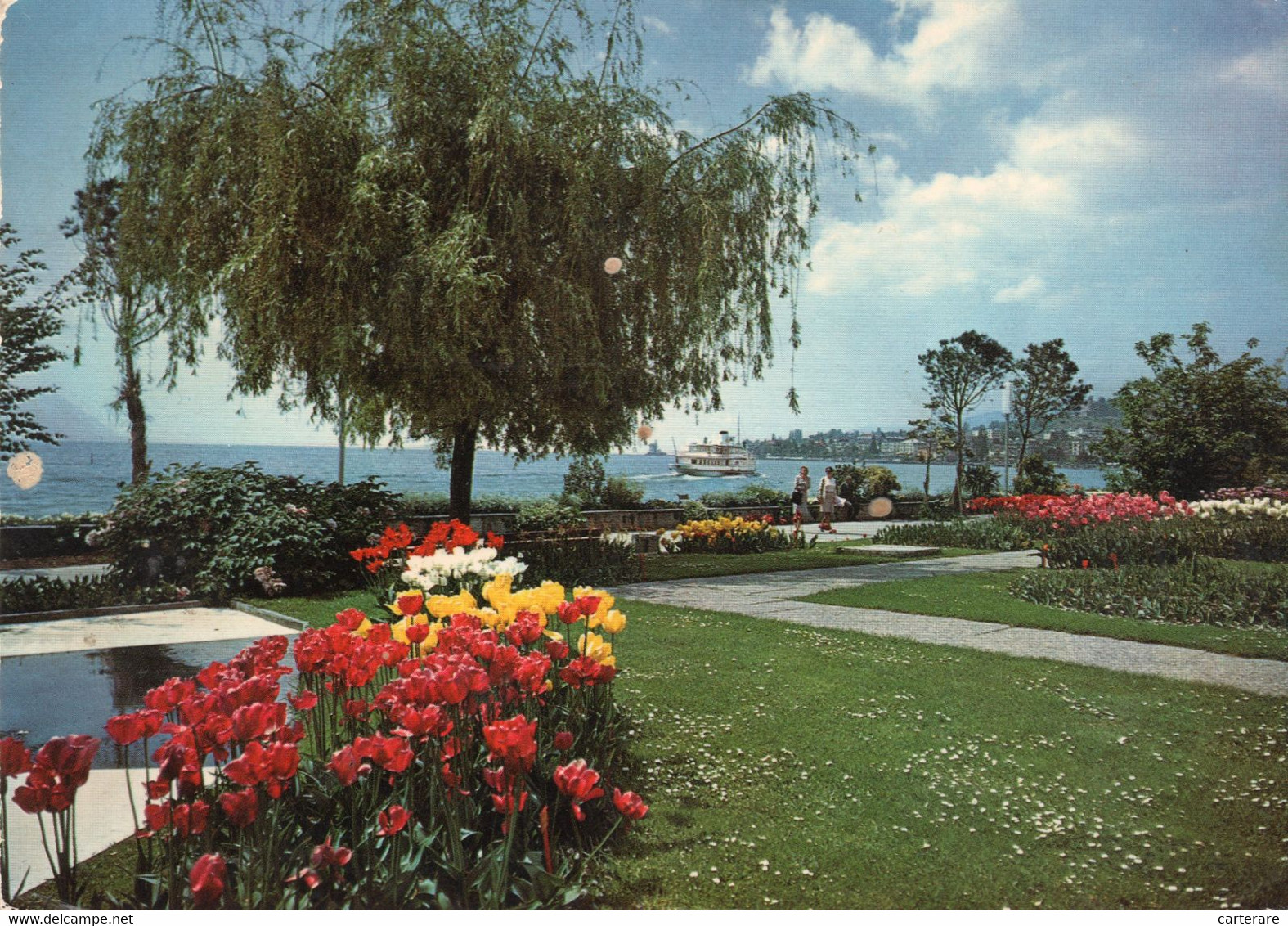 SUISSE,SCHWEIZ,SVIZZERA,VAUD,RIVIERA PAYS D'ENHAUT,MONTREUX,IL Y A 50 ANS - Montreux