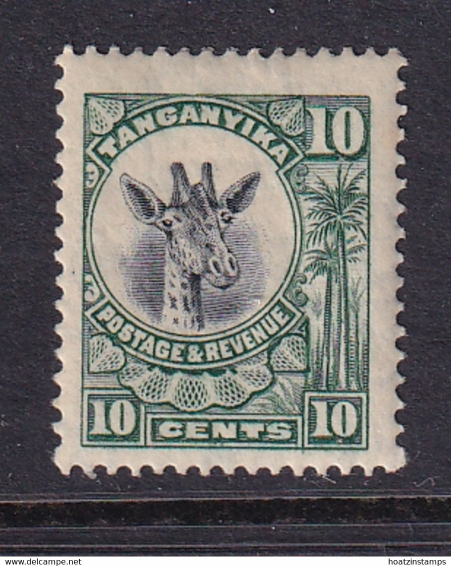 Tanganyika: 1922/24   Giraffe    SG75     10c    MH - Tanganyika (...-1932)