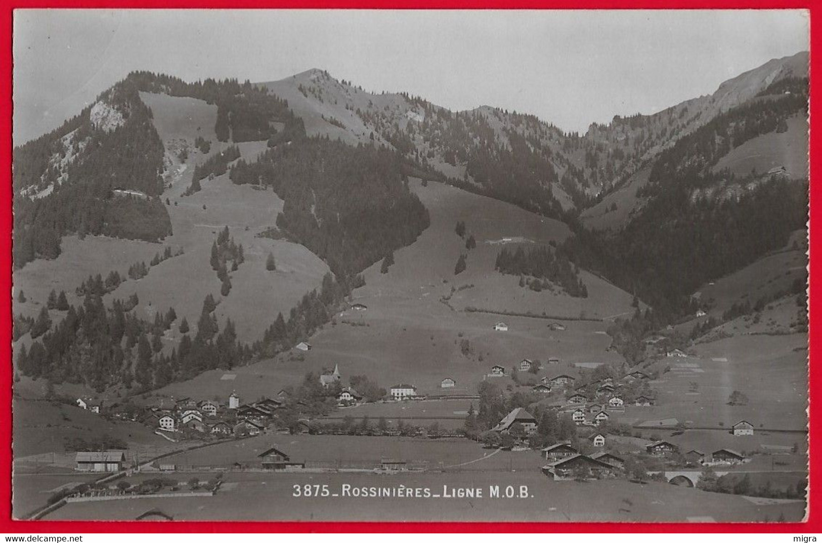 Rossinière Rossinières Ligne MOB - Rossinière