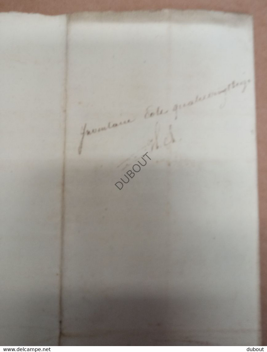 Manuscript - 1742 - Kampenhout/Berg   (V1688) - Manuscritos