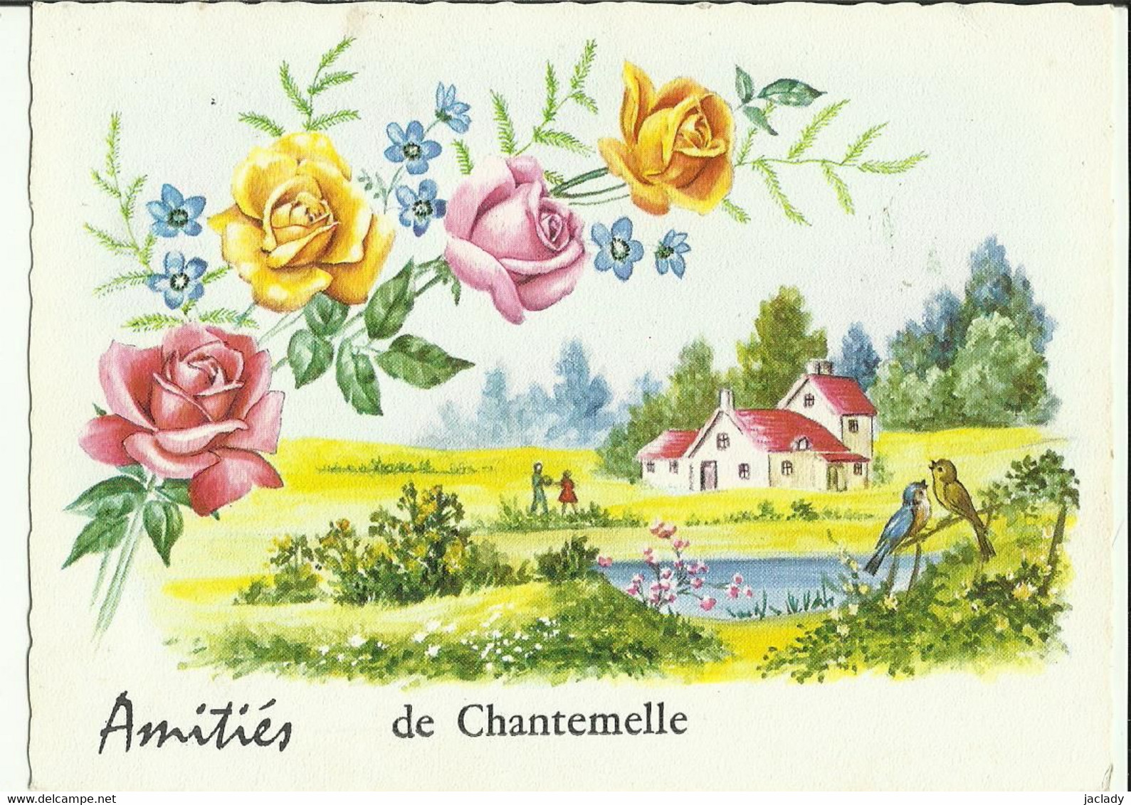 Amitiés De Chantemelle.   (2 Scans) - Etalle