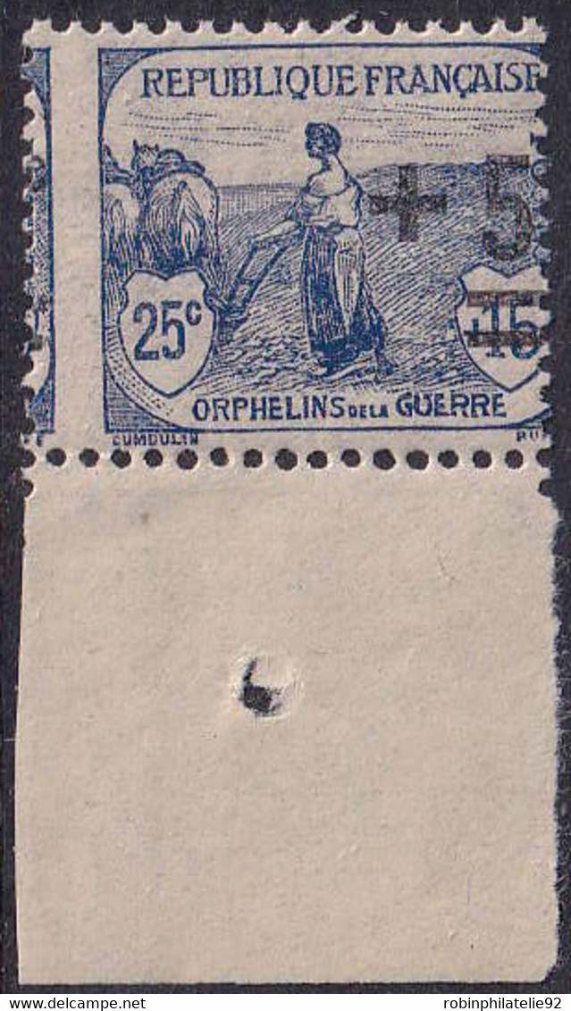 FRANCE  VARIETES N°165 Piquage à Cheval Bdf Qualité:** Cote:165 - Unused Stamps